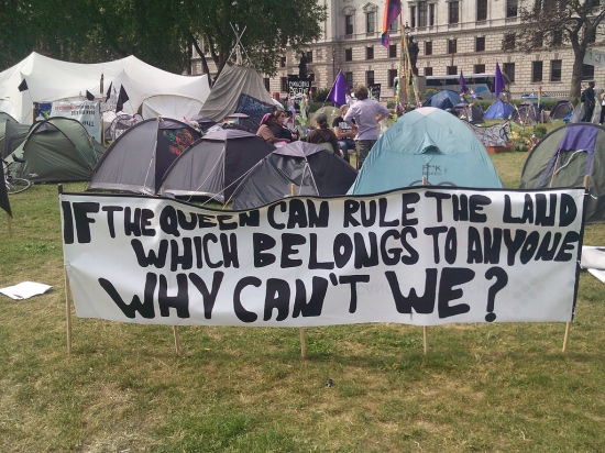 "Democracy Village", Parliament Square